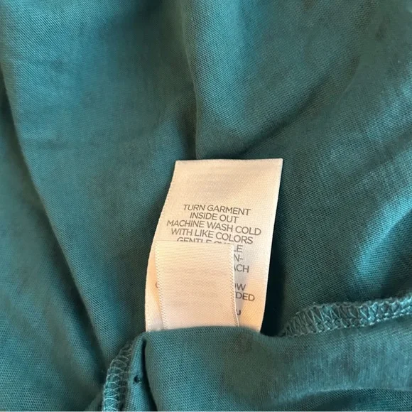 TORRID Herritage Womens Green Dotted V-Neck Short Sleeve T-Shirt Plus Size 3/ 3X - Picture 10 of 10